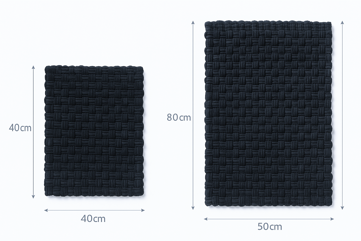 Versatile Cotton Bath & Door Mat | Handmade Elegance in Every Thread