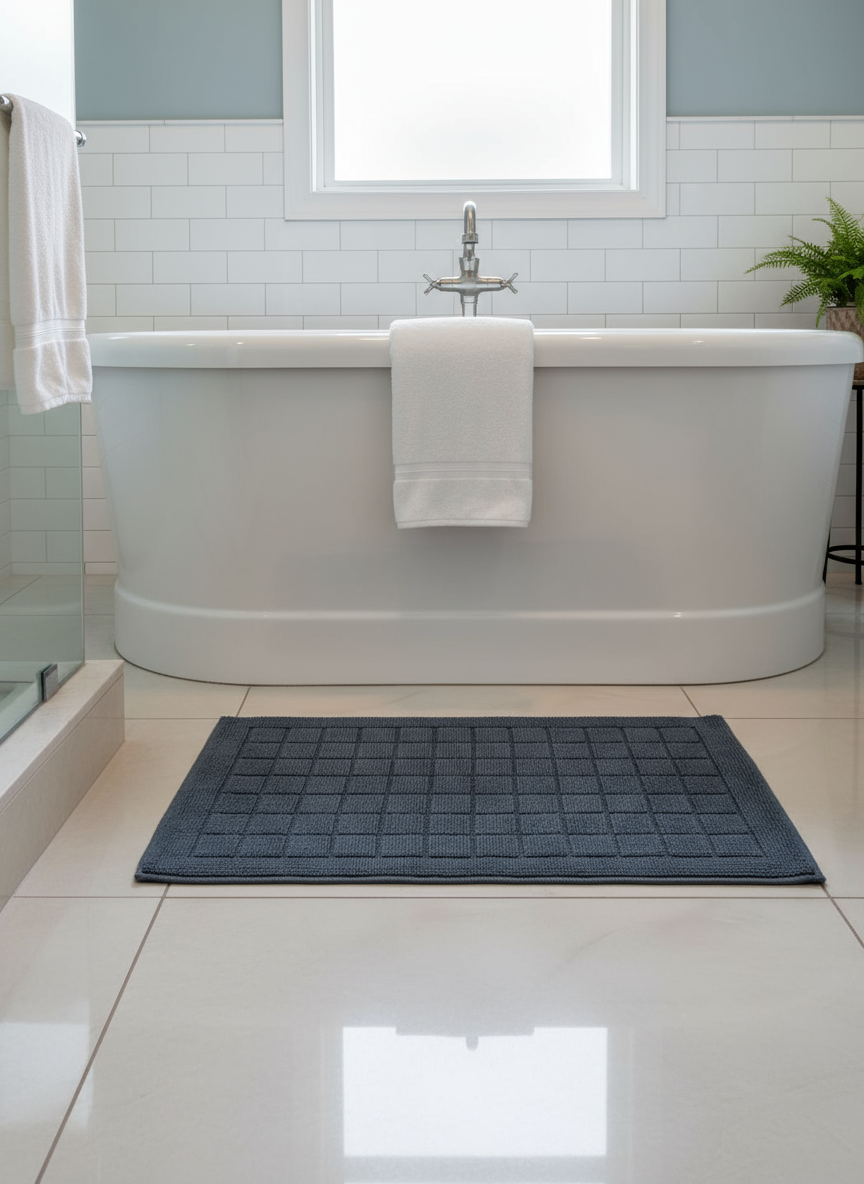 Versatile Cotton Bath & Door Mat