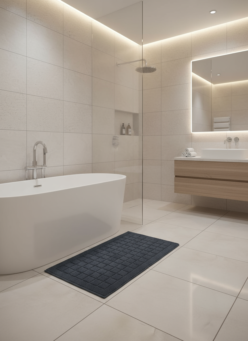 Versatile Cotton Bath & Door Mat