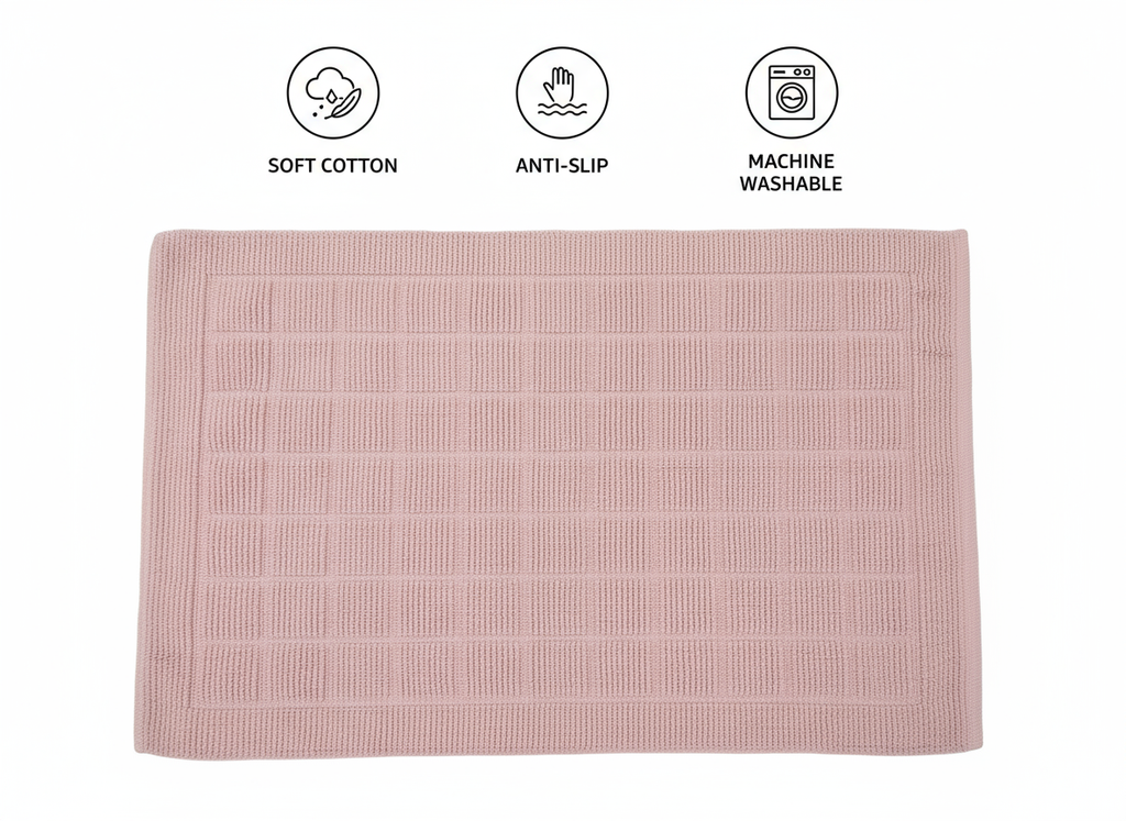 Versatile Cotton Bath & Door Mat